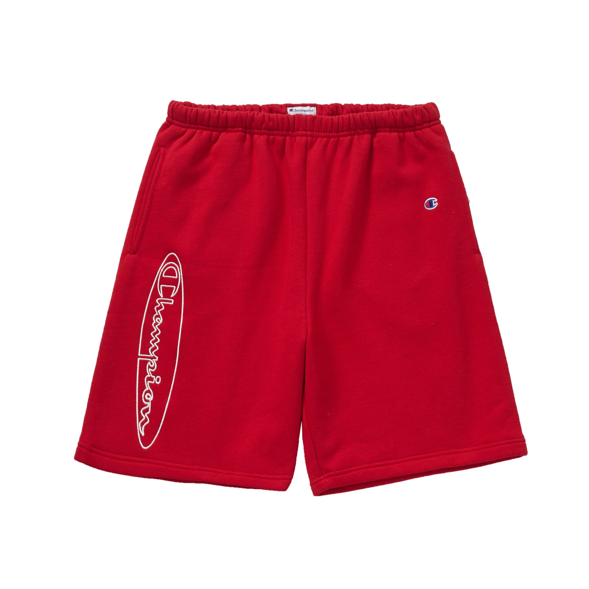 Supreme Champion Outline Sweatshort Dark Red