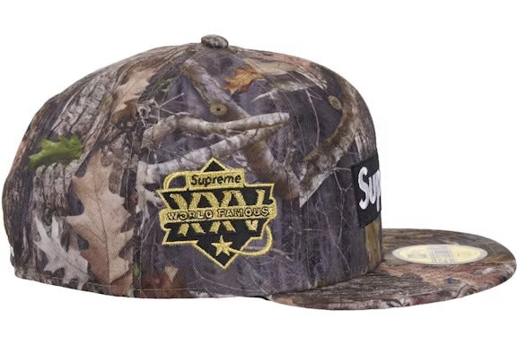 Supreme Championship Box Logo New Era 59Fifty Hat TrueTimber Kanati Camo