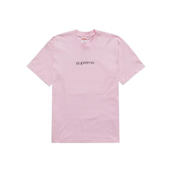 Supreme Classic Logo Tee Light Pink