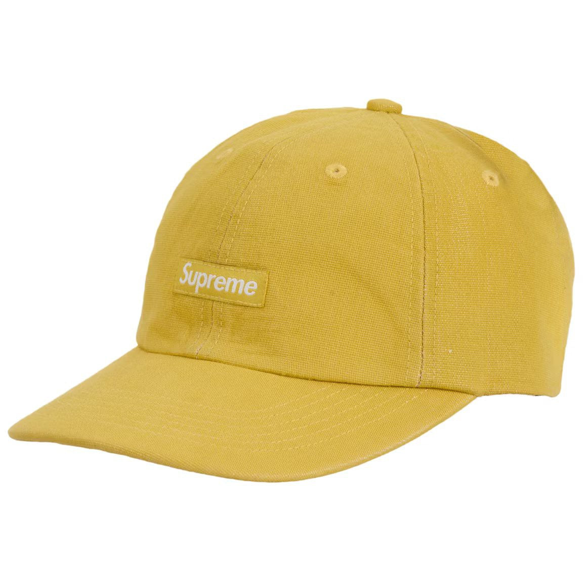 Supreme Cordura Denim Small Box 6-Panel Yellow