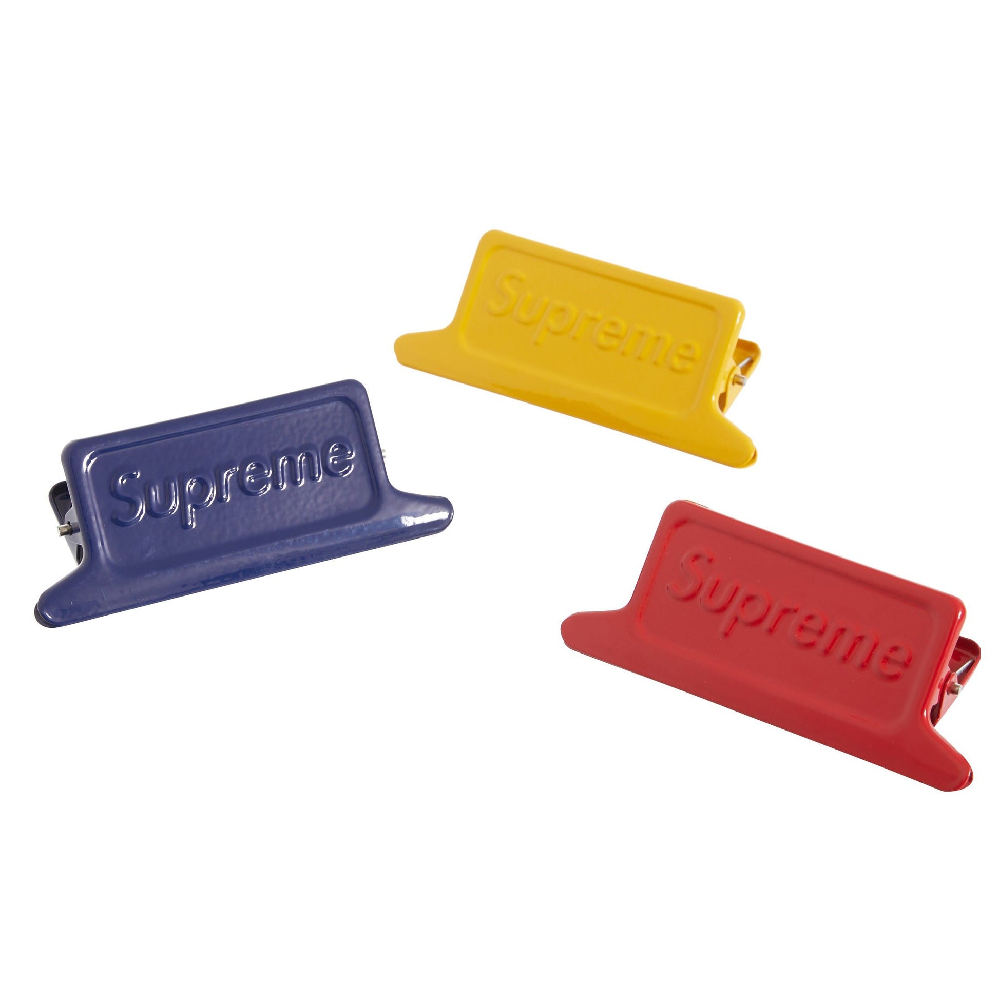 Supreme Dulton Small Clips (Set of 3) Multicolor