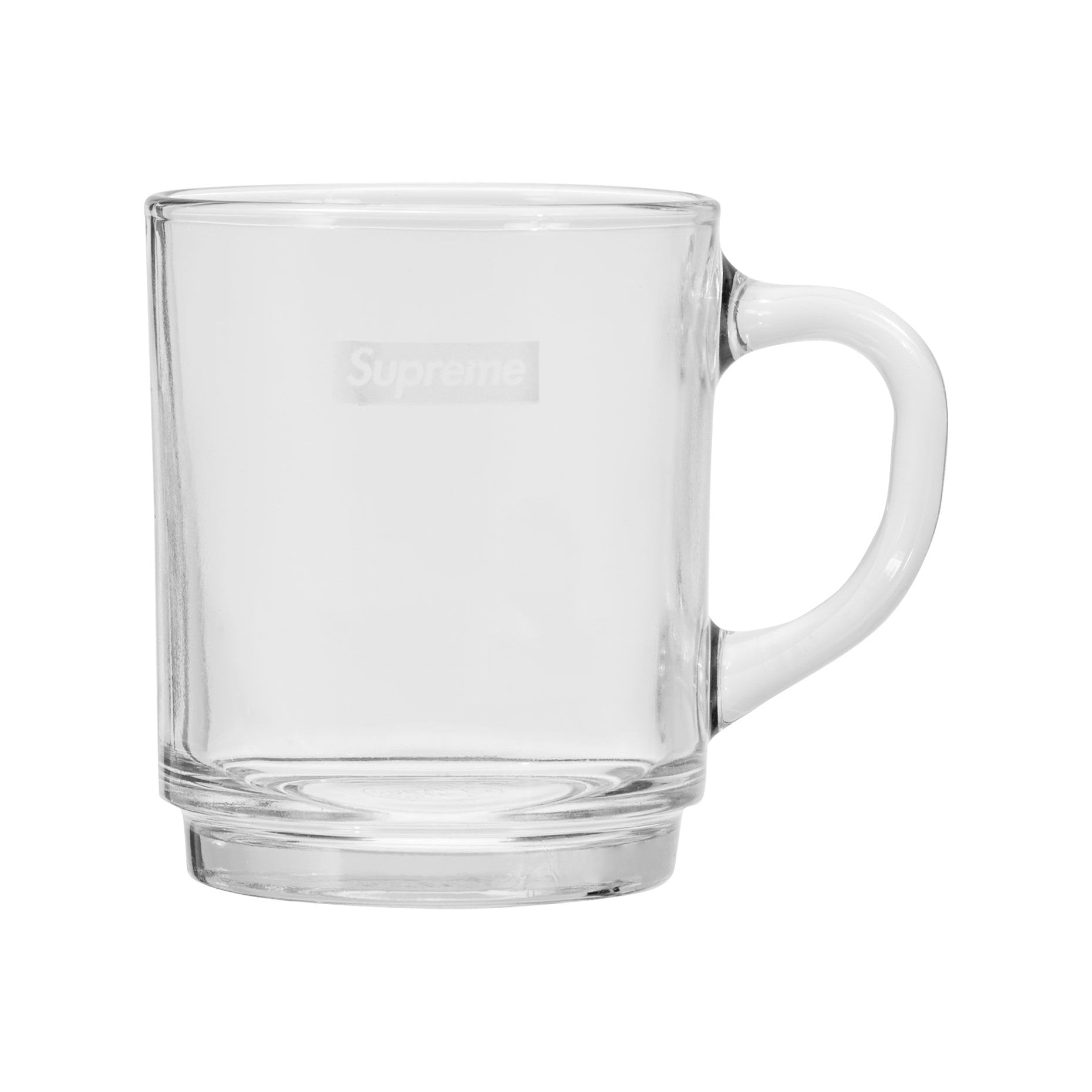 Supreme Duralex Glass Mugs (Set of 6) Clear