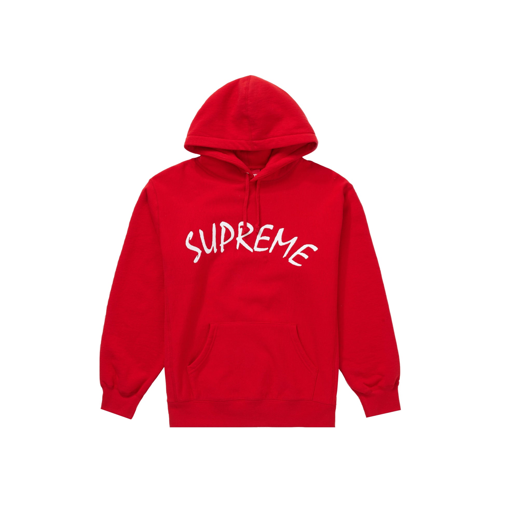 Supreme FTP Arc Hooded Sweatshirt Red