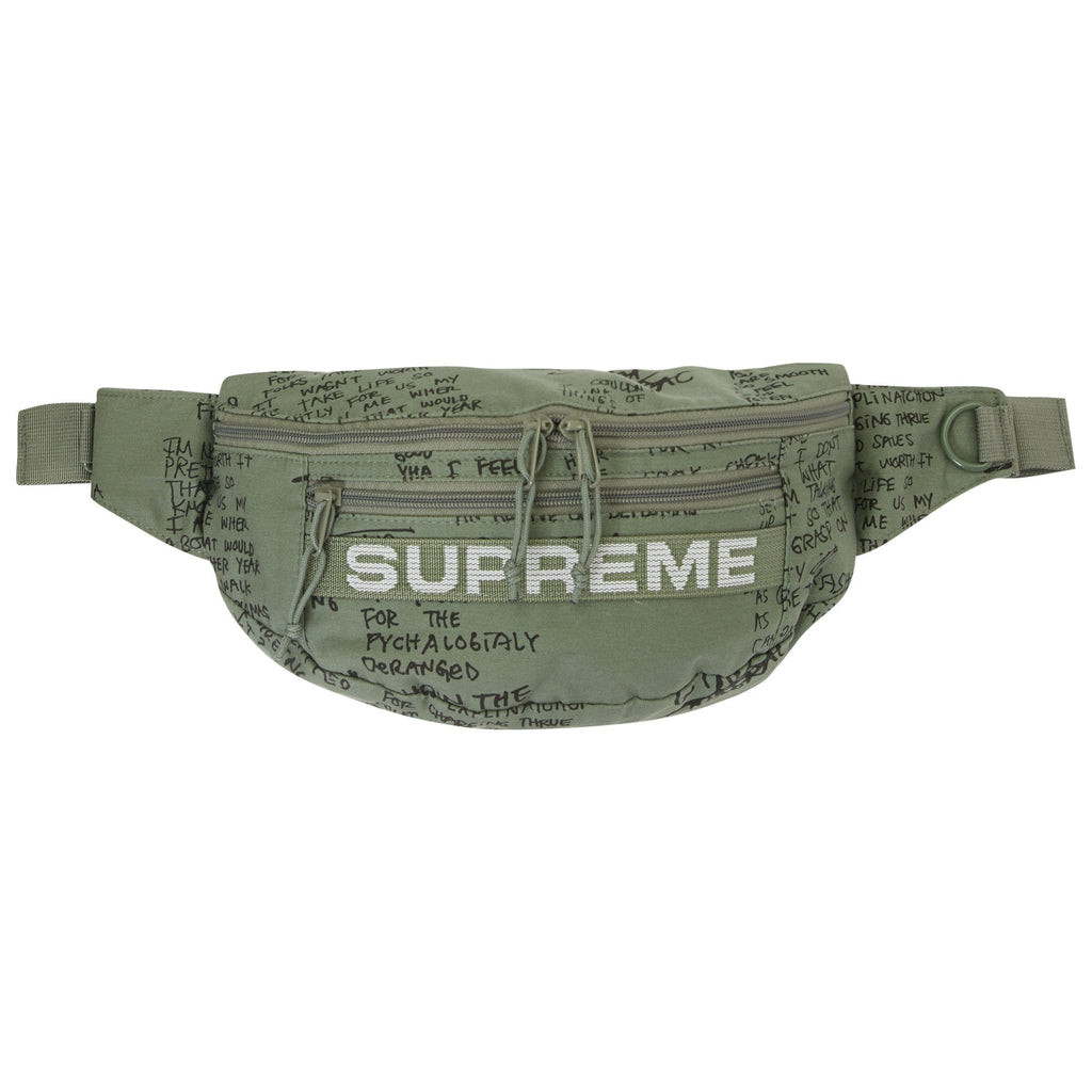 Supreme Field Waist Bag Olive Gonz