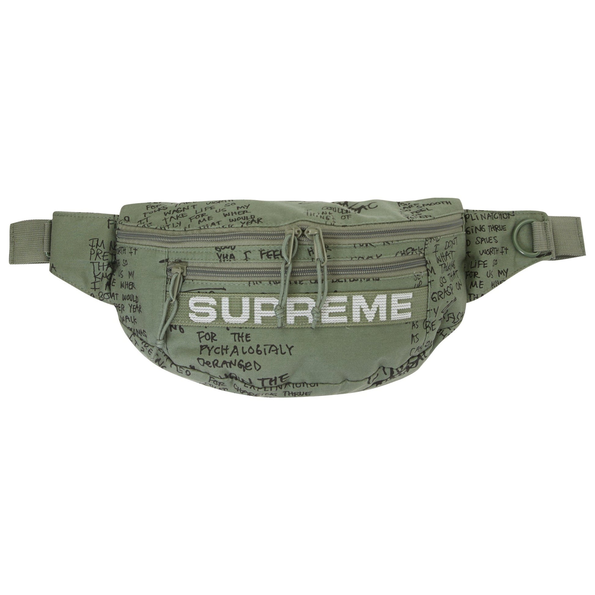 Supreme Field Waist Bag Olive Gonz