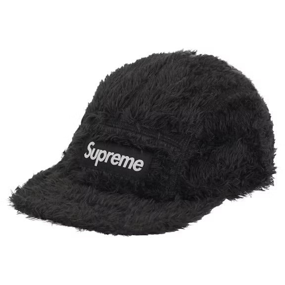 Supreme Fuzzy Camp Cap Black