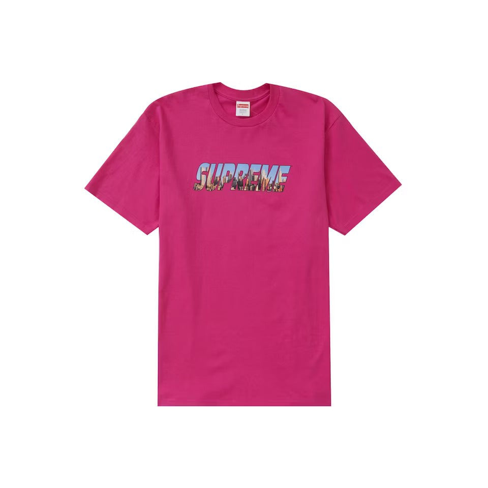 Supreme Gotham Tee Magenta