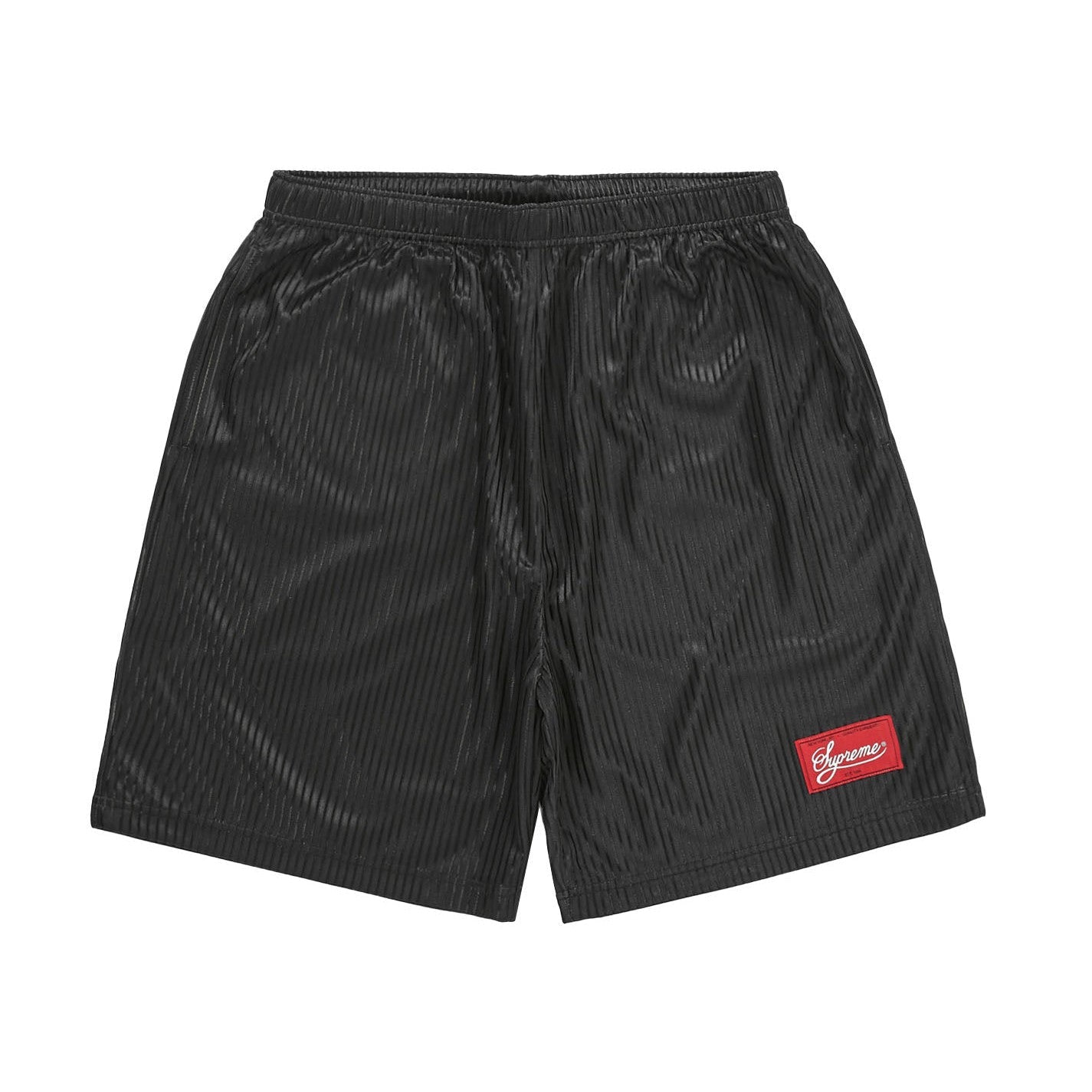 Supreme Gradient Mesh Stripe Short Black