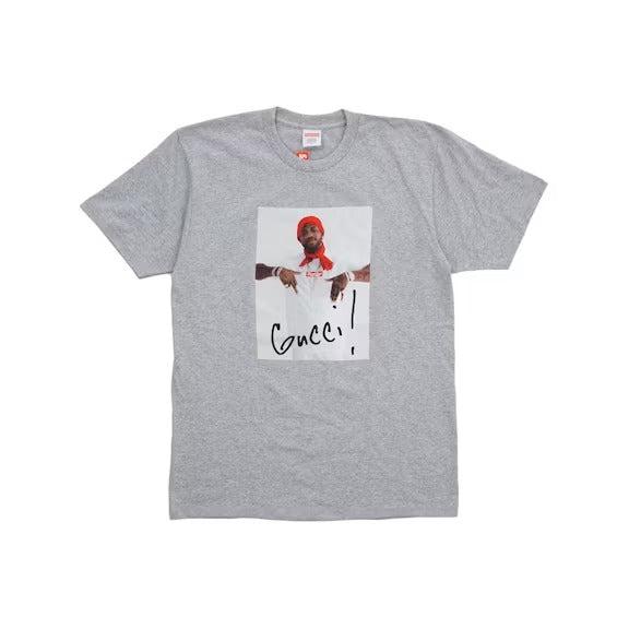 Supreme Gucci Mane Tee Grey