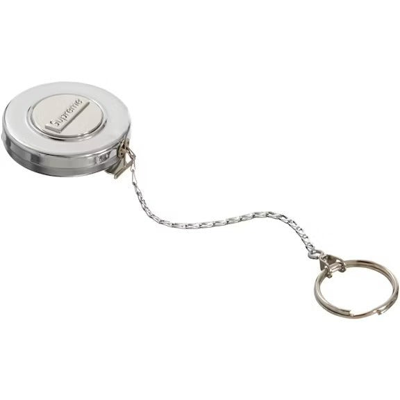 Supreme KEY-BAK Original Retractable Keychain Silver