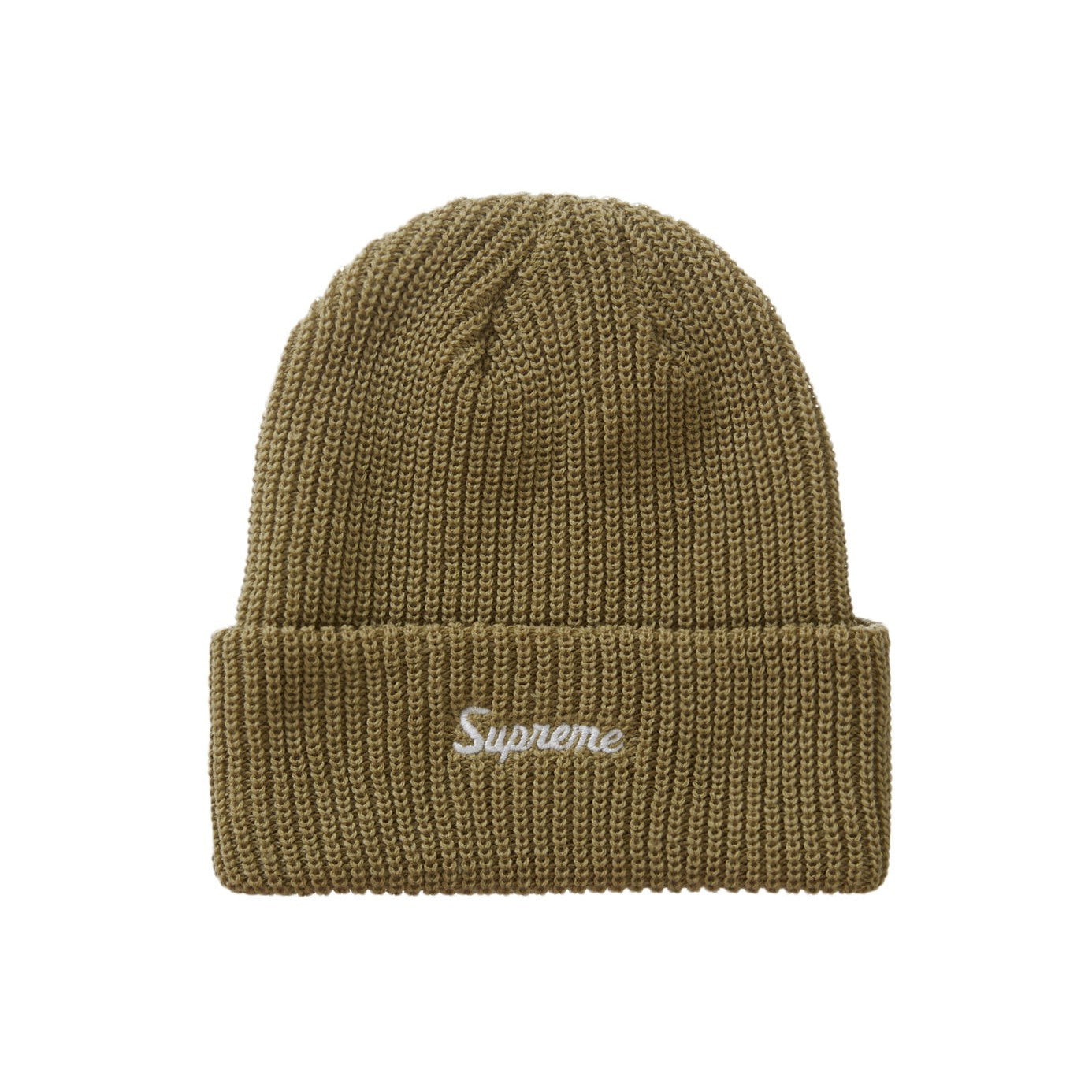 Supreme Loose Gauge Beanie (FW22) Taupe