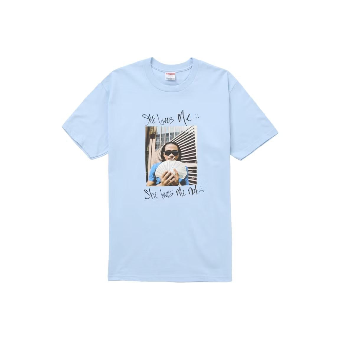 Supreme Max B Tee Powder Blue
