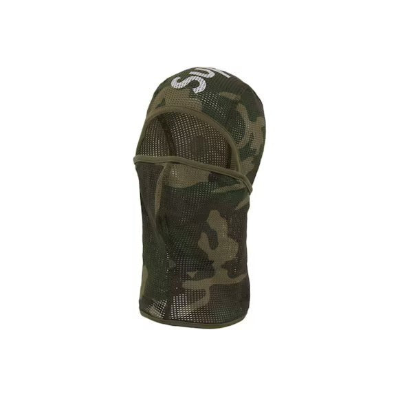 Supreme Mesh Lightweight Balaclava Woodland Camo
