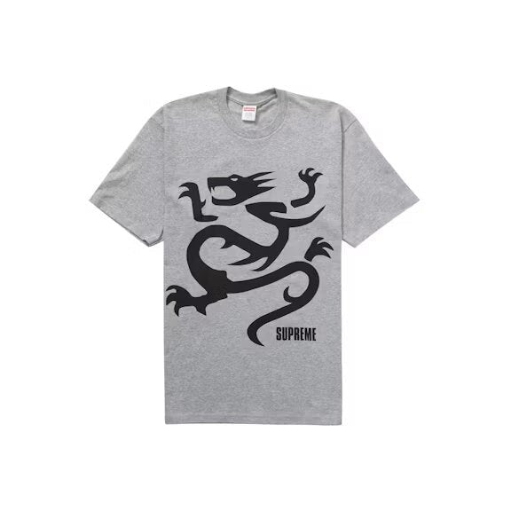 Supreme Mobb Deep Dragon Tee Heather Grey