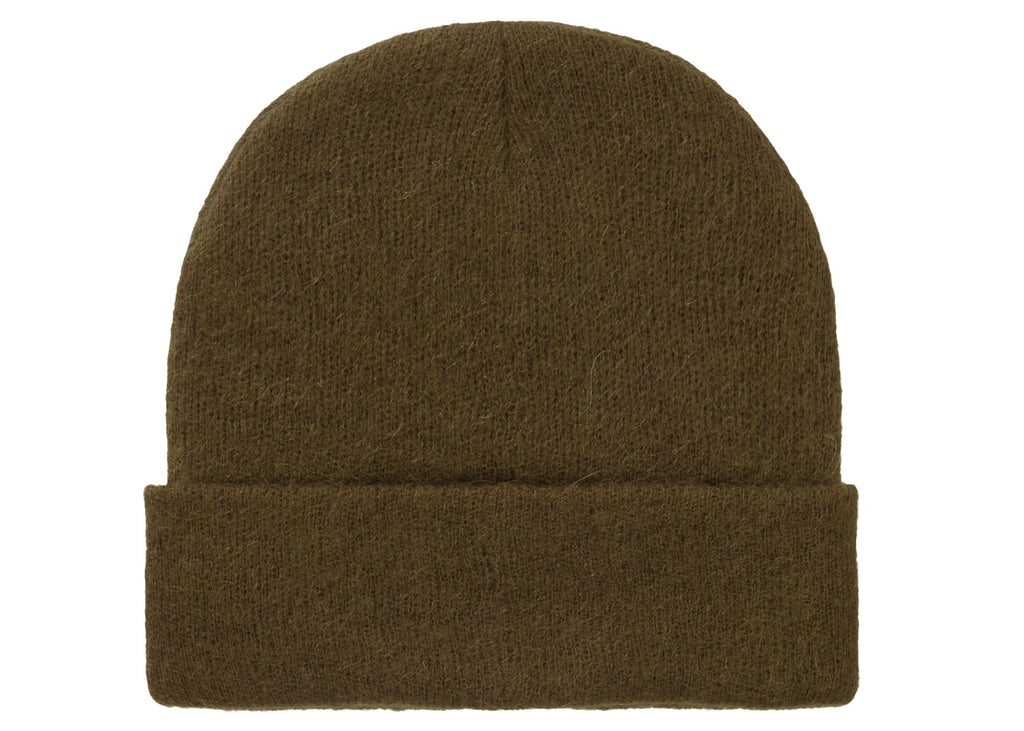 Supreme Mohair Beanie (FW23) Dark Khaki