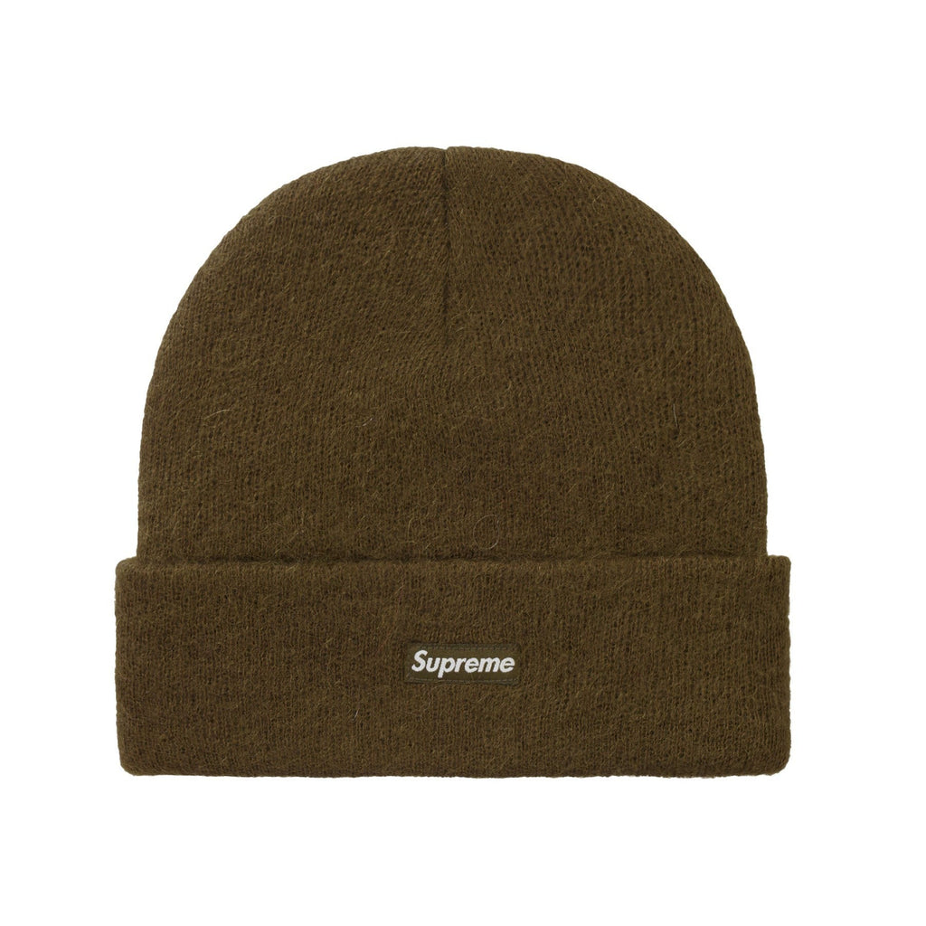 Supreme Mohair Beanie (FW23) Dark Khaki