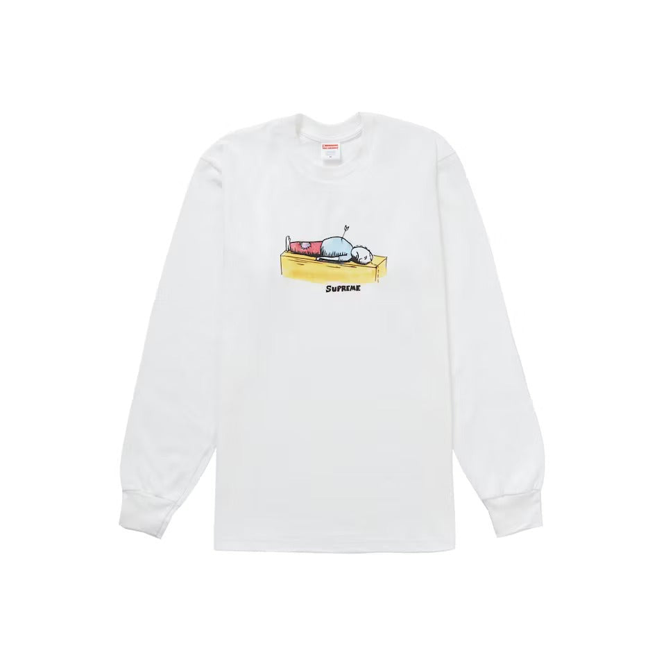 Supreme Neil Blender Arrow L/S Tee White