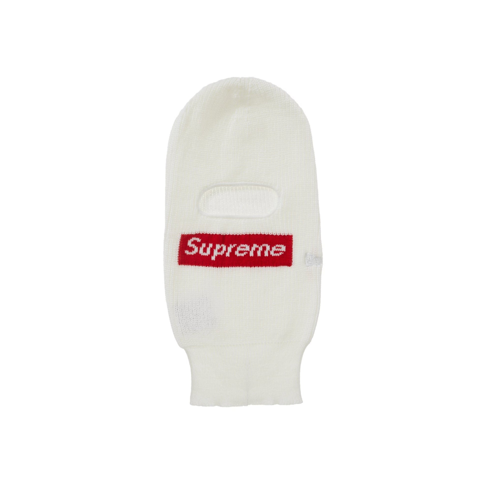 Supreme New Era Box Logo Balaclava (FW22) White