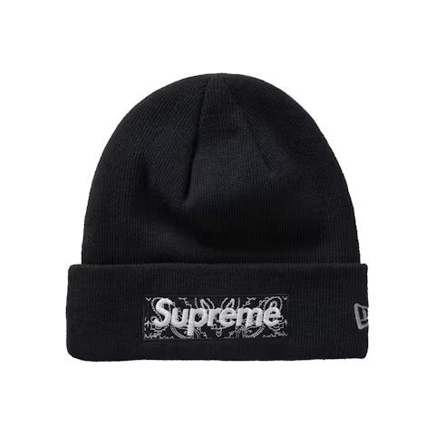 Supreme New Era Box Logo Beanie (FW19) Black