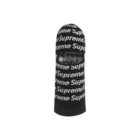 Supreme New Era Repeat Balaclava Black