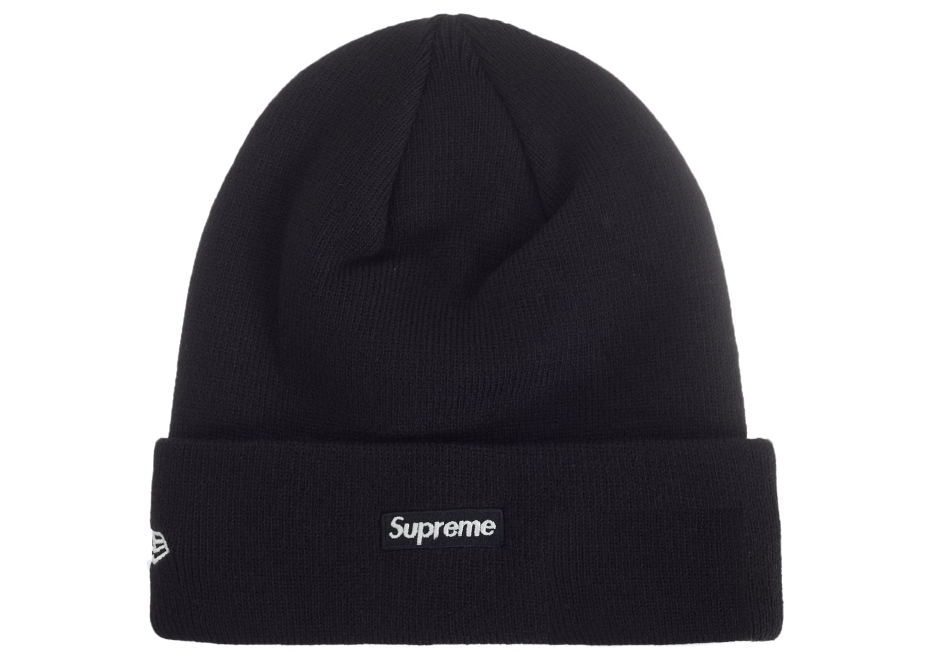 Supreme New Era Varsity Beanie Black