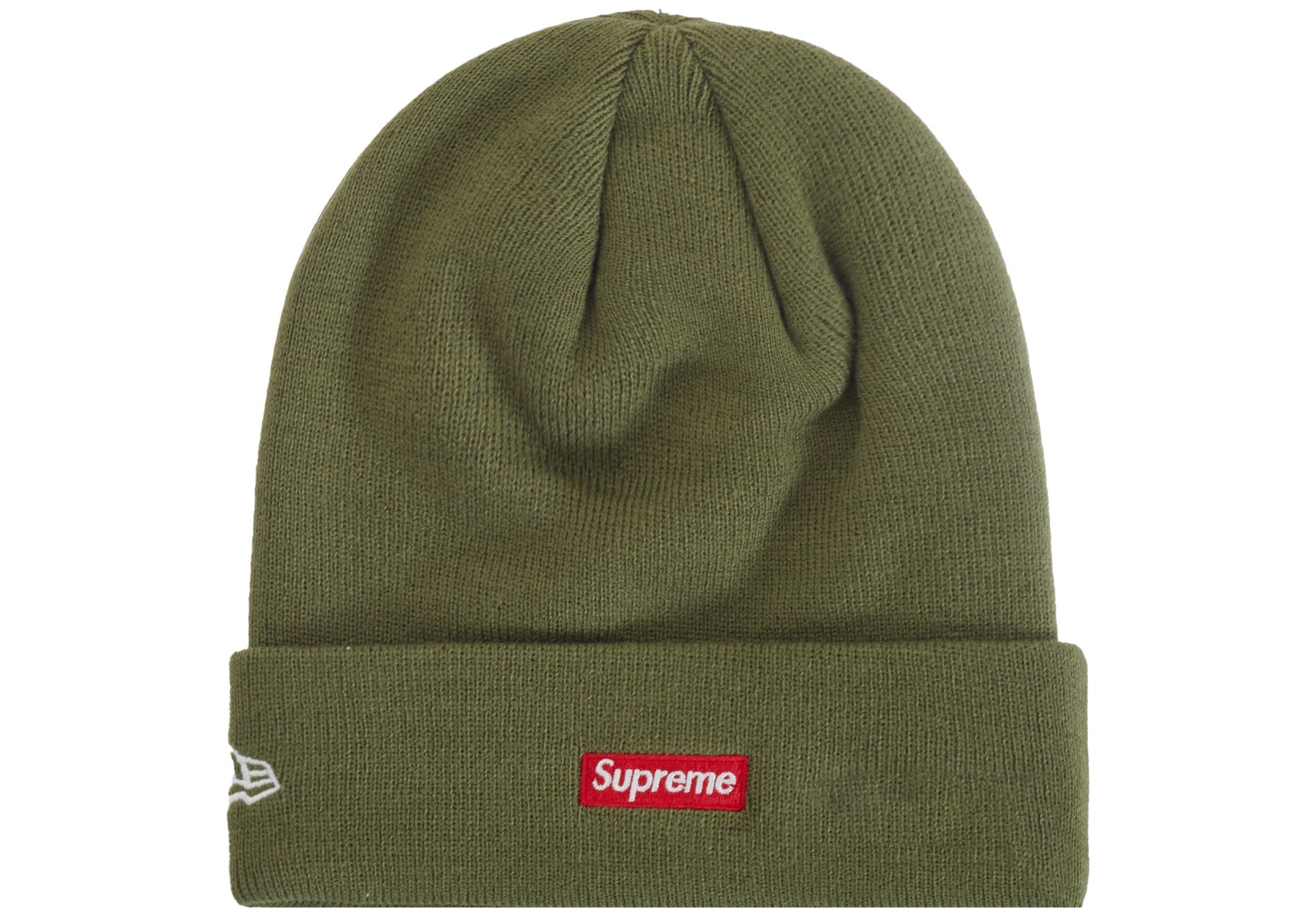 Supreme New Era Varsity Beanie Olive