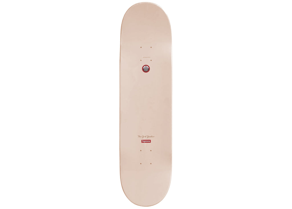 Supreme New York Yankees Airbrush Skateboard Deck Clay