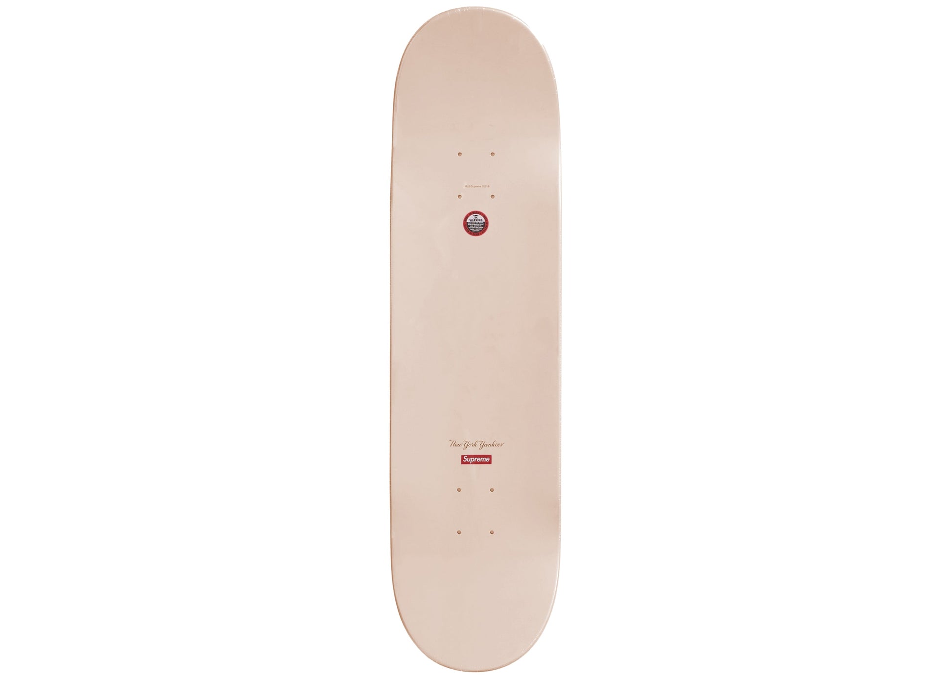 Supreme New York Yankees Airbrush Skateboard Deck Clay