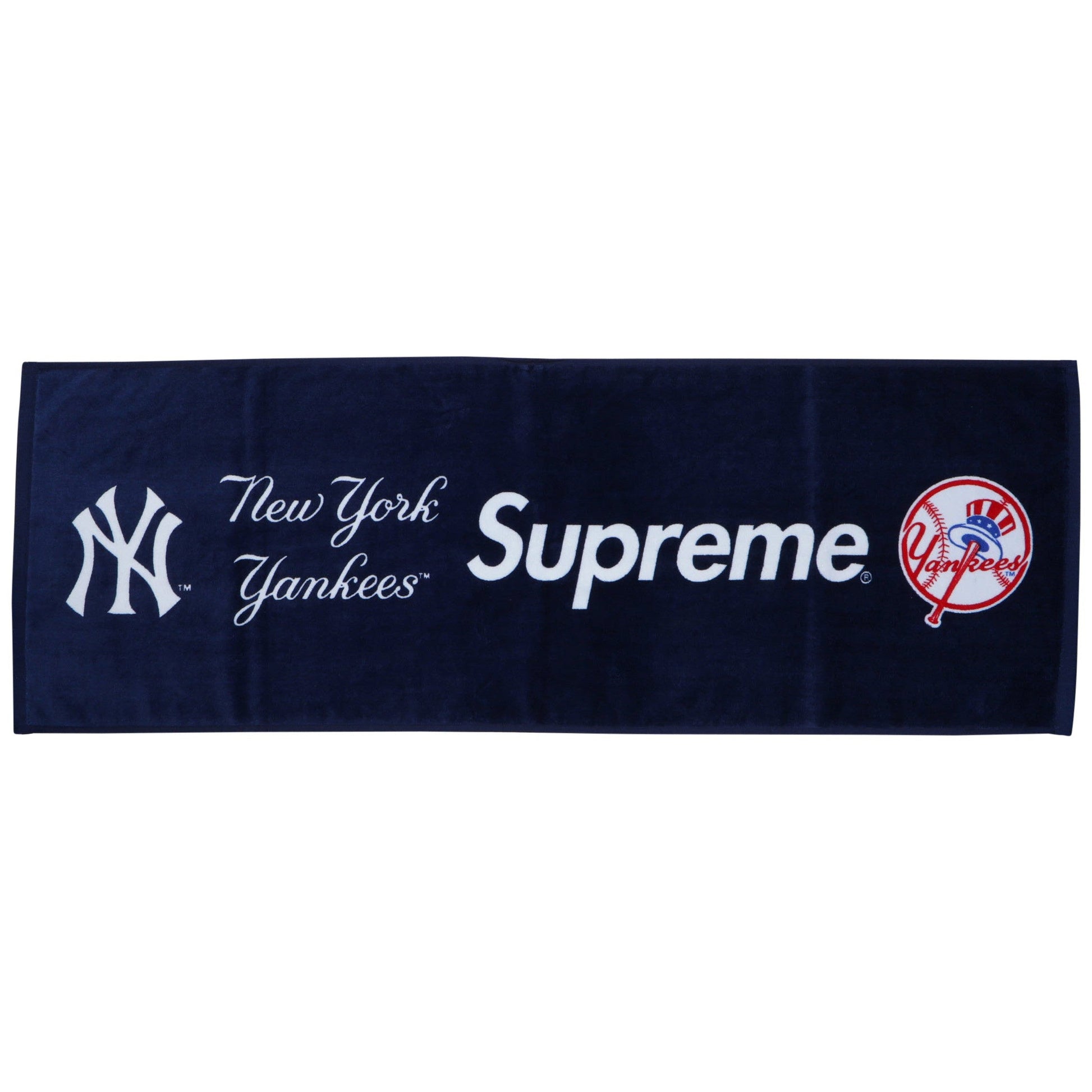 Supreme New York Yankees Hand Towel Navy