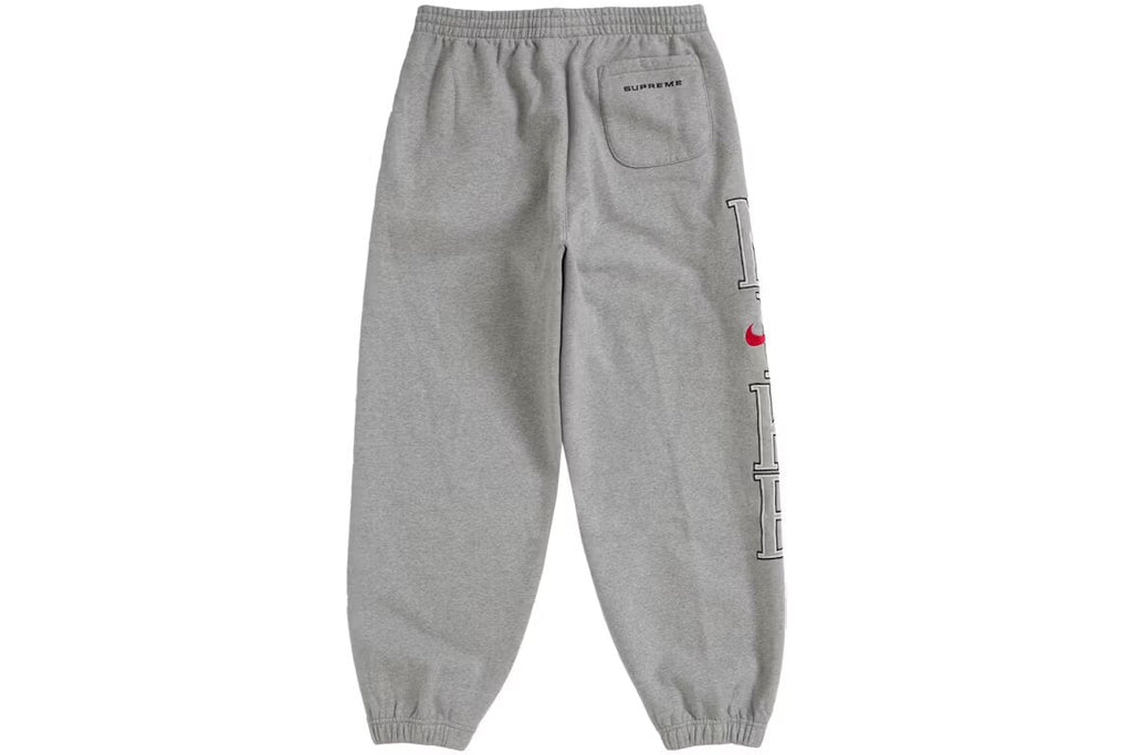 Nike supreme grey sweatpants