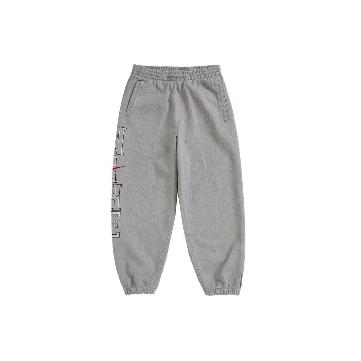 Nike supreme grey sweatpants