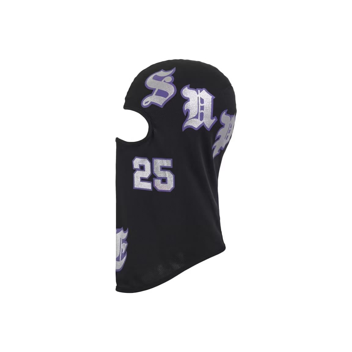 Supreme Old English Lightweight Balaclava Black