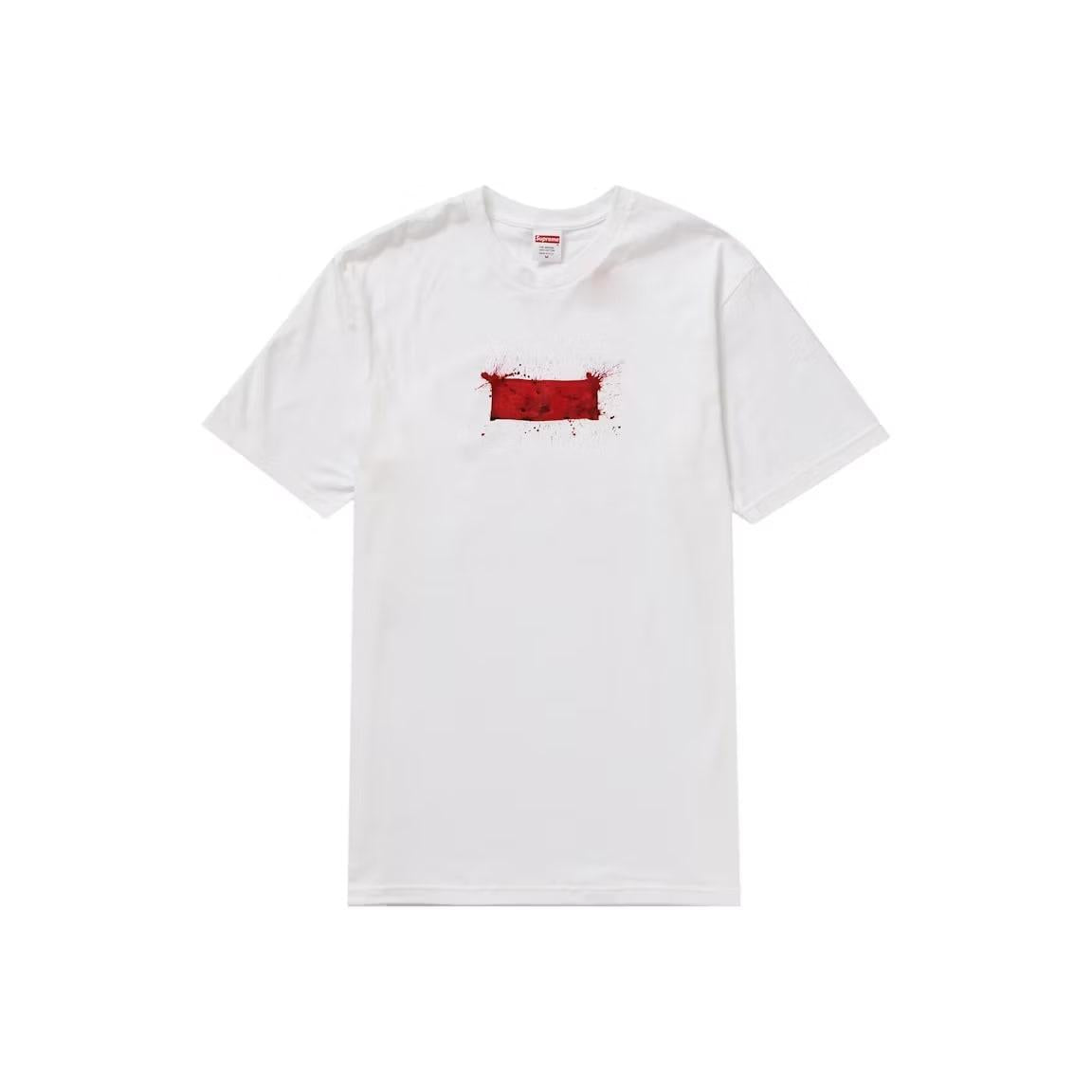 Supreme Ralph Steadman Box Logo Tee White