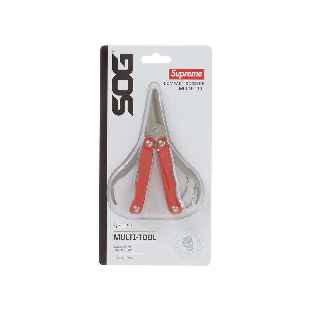 Supreme SOG Snippet Multi Tool Red