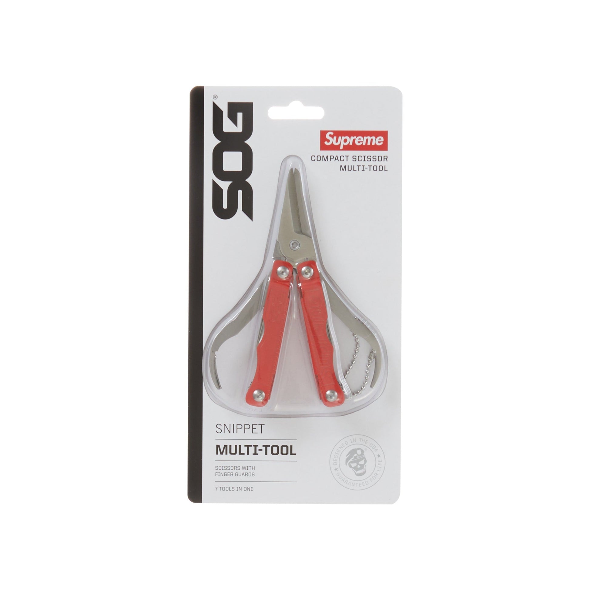 Supreme SOG Snippet Multi Tool Red