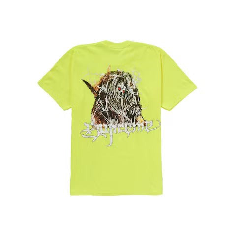 Supreme Satan Tee Fluorescent Yellow