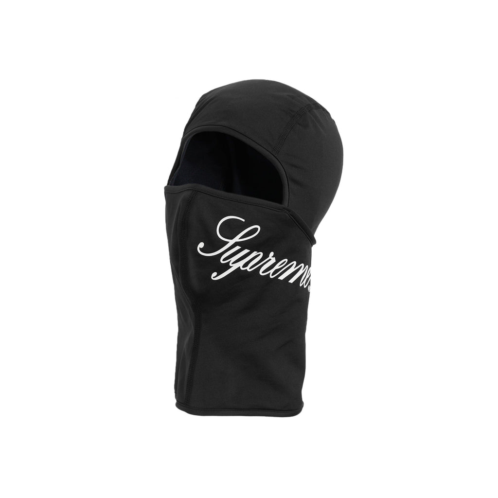 Supreme Script Lightweight Balaclava Black