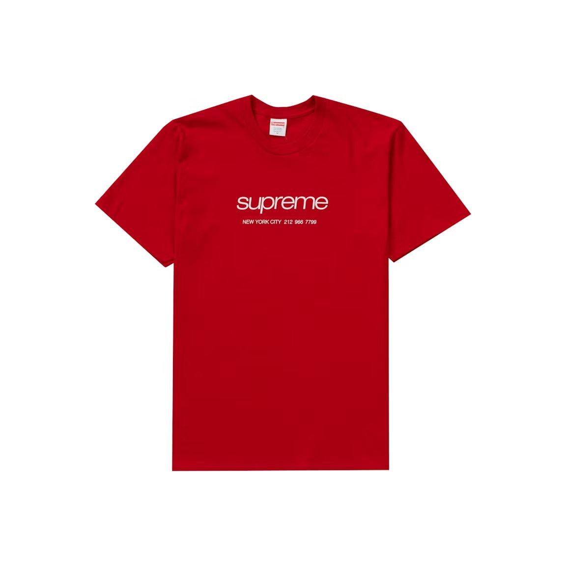 Supreme Shop Tee Red