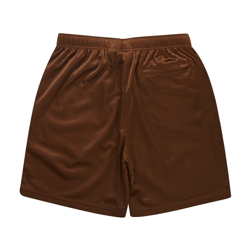Supreme Small Box Baggy Mesh Short Brown