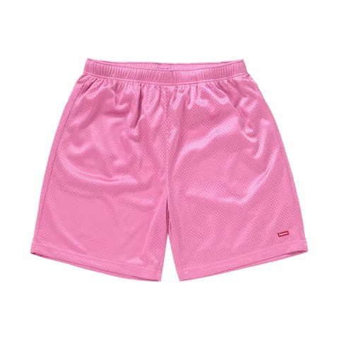 Supreme Small Box Baggy Mesh Short (SS24) Pink