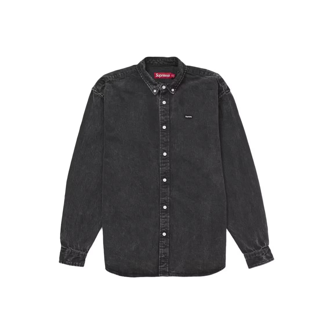 Supreme Small Box Denim Shirt Black