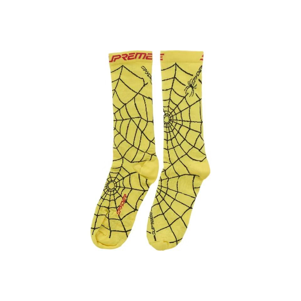 Supreme Spyder Crew Socks (1 Pack) Yellow
