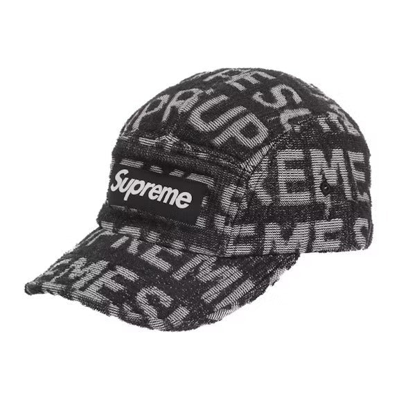 Supreme Terry Spellout Camp Cap Black