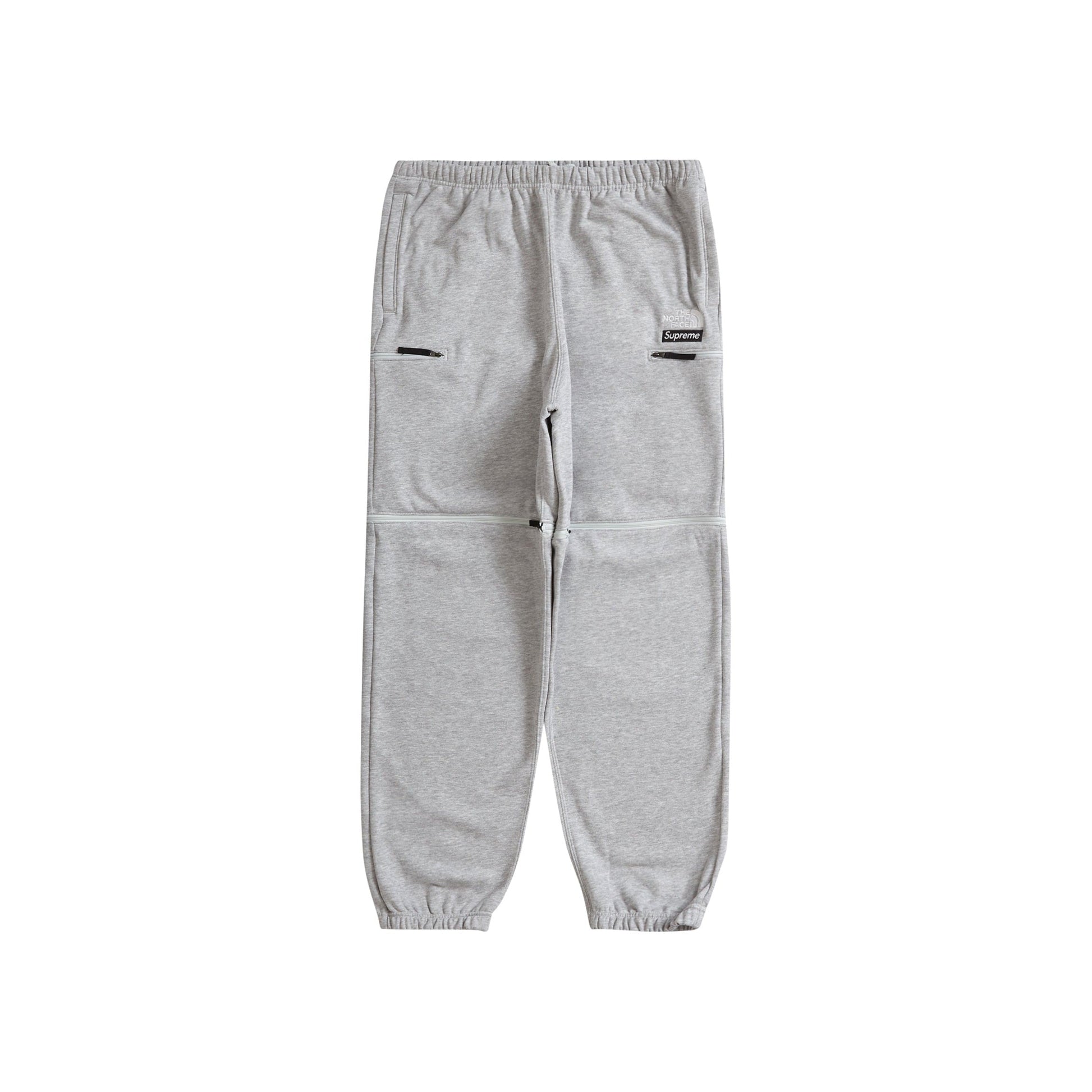Supreme The North Face Convertible Sweatpant Heather Grey