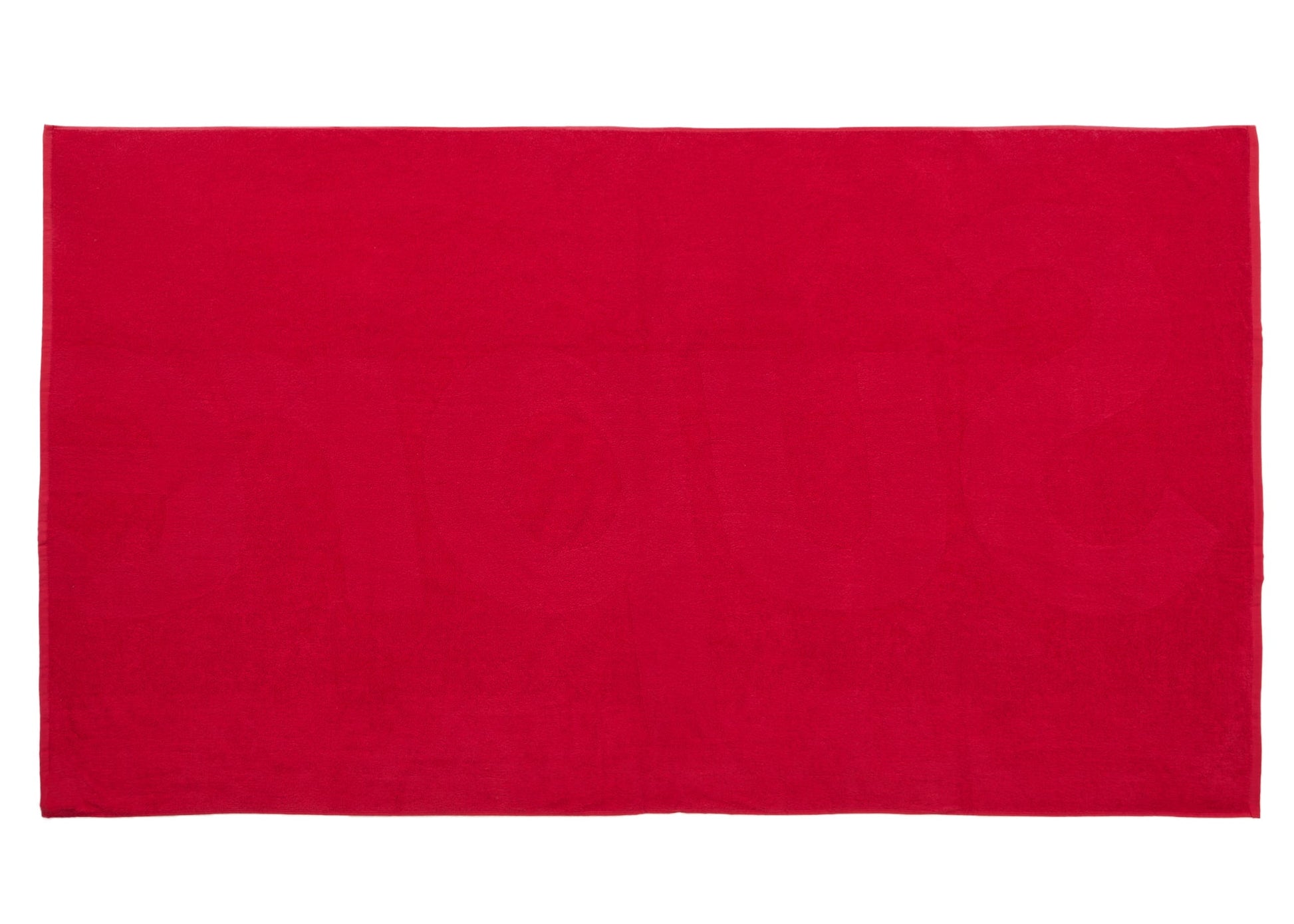 Supreme Tonal Logo Towel Red