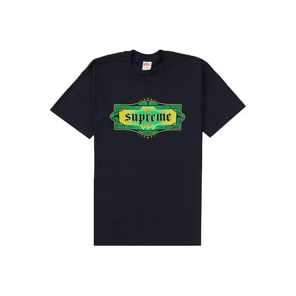 Supreme Top Shotta Tee Navy