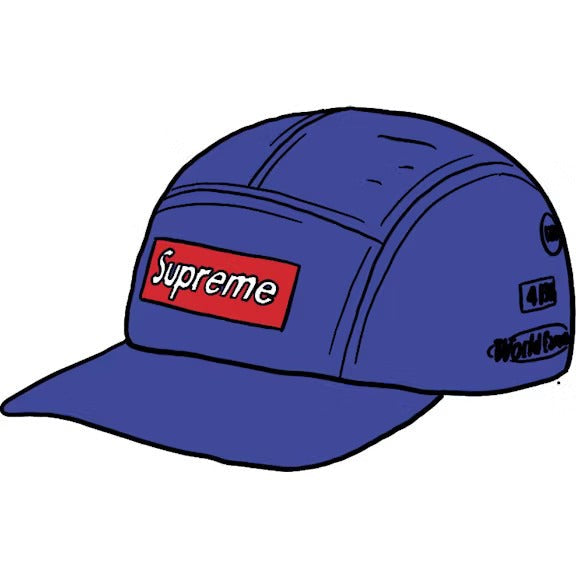 Supreme Trail Camp Cap Blue