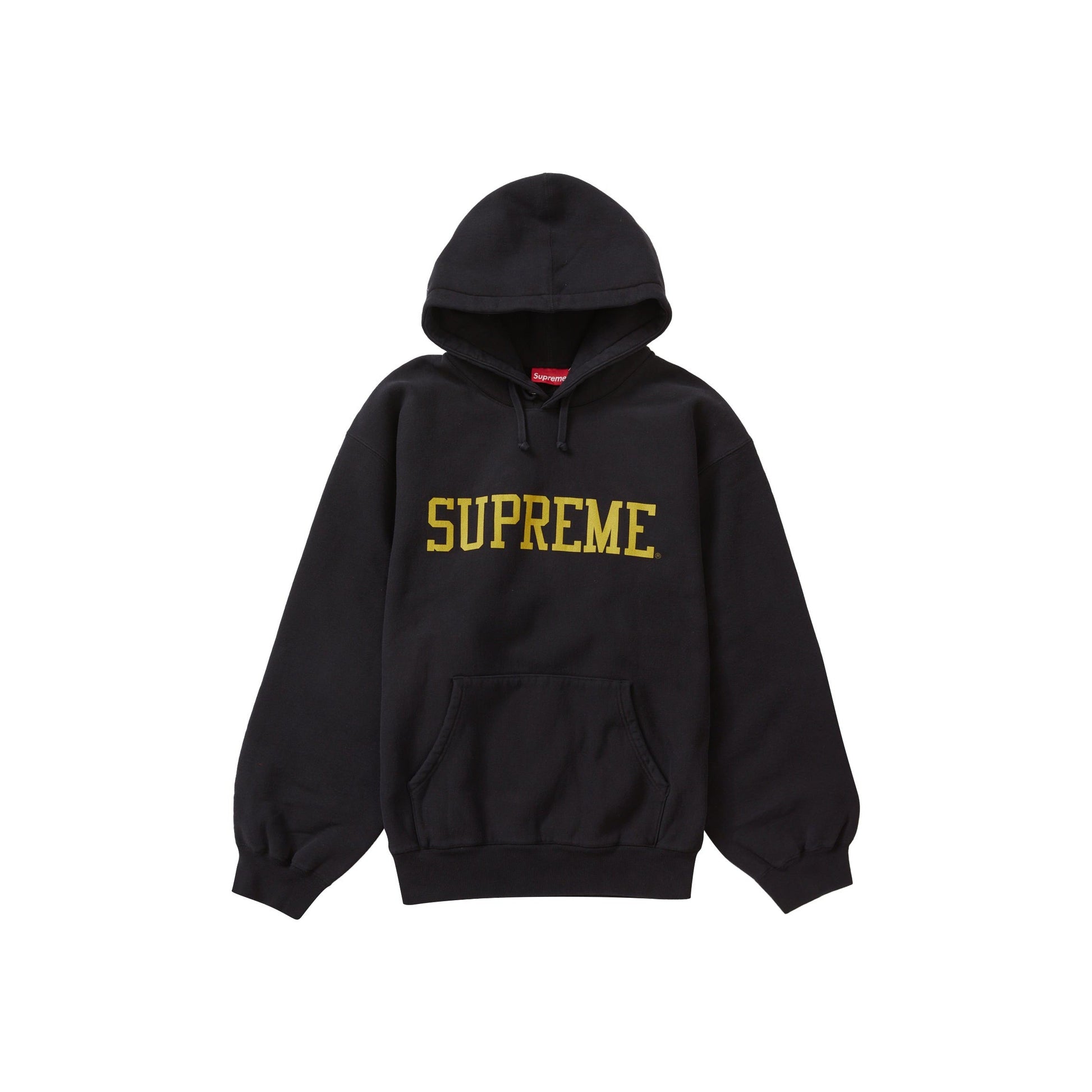 Supreme Varsity Hooded Sweatshirt Black