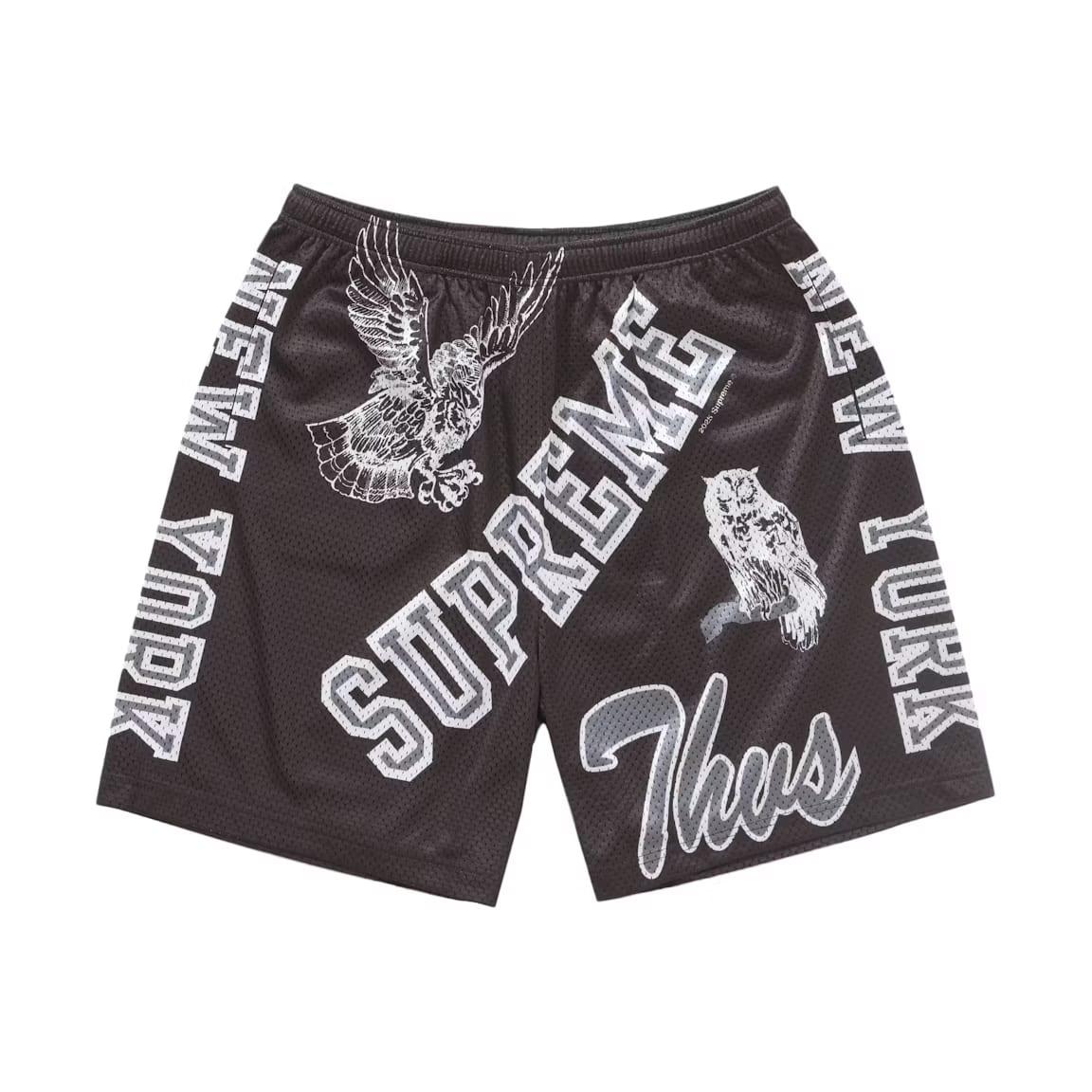 Supreme Varsity Mesh Short Black