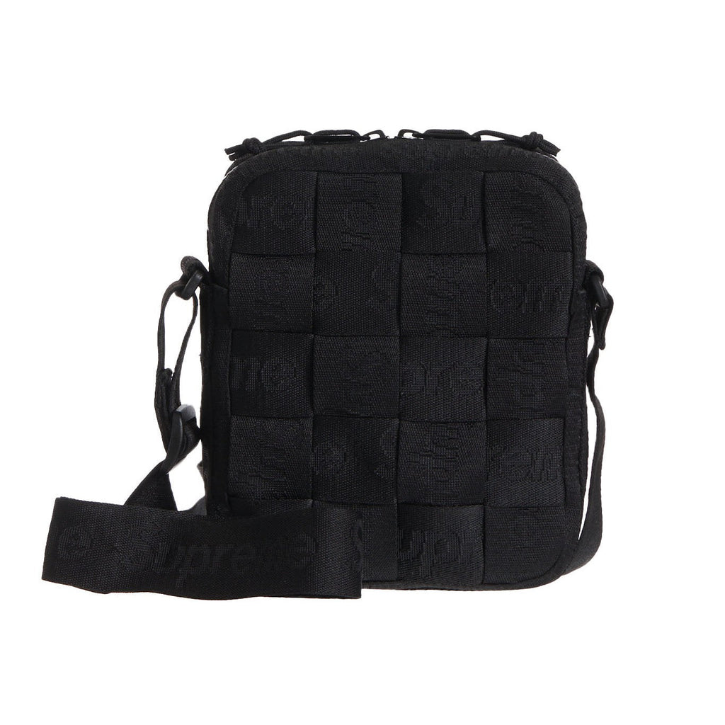 Supreme Woven Shoulder Bag Black